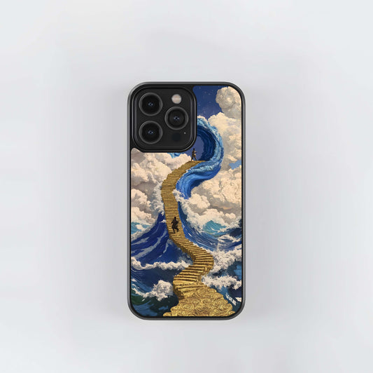 Heavenly Wave Path Glass Case