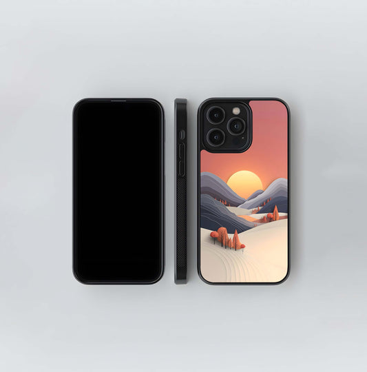 Abstracto Sunrise Glass Case