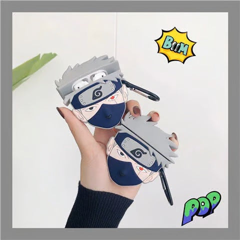 Anime kakashi hatake Character SILICON Airpods Case Cover For AIRPODS PRO Stylish and protective accessory for your AirPods pro