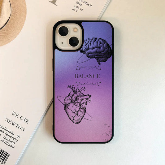 Balance Glass Back Cover for Apple iPhone