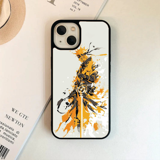 Anime Naruto Themed Characters Glass Case / Cover