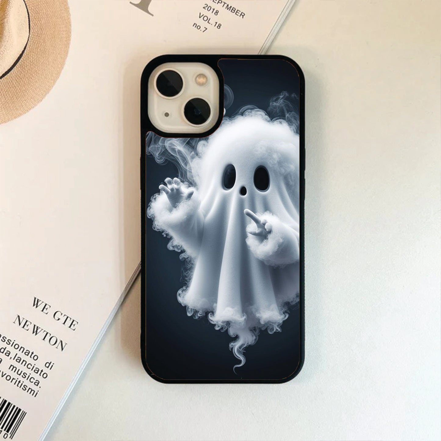 Boo Ghost Glass Case / Cover