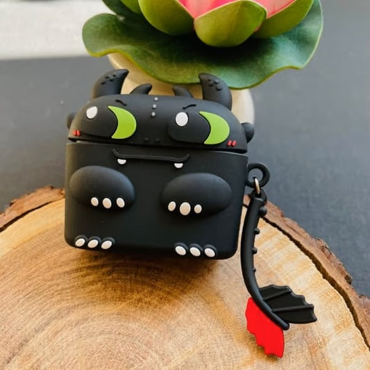 Dragon-themed SILICON Airpods Case Cover For AIRPODS PRO 2 Cute and Protective AirPods pro 2 Case Cover