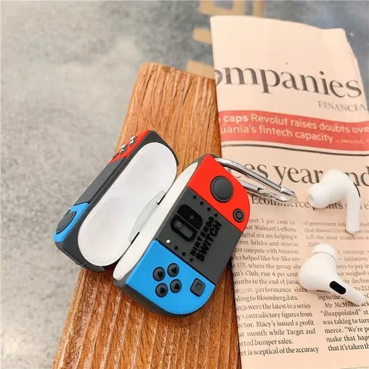 Nintendo Switch SILICON Airpods Case Cover For Airpods 1/2 Stylish and Protective AirPods Cases