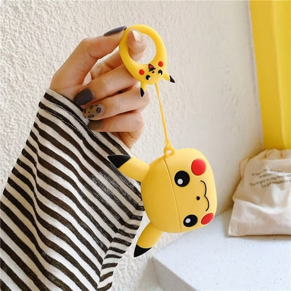 Pikachu SILICON Airpods Case Cover For AIRPODS PRO Adorable Pikachu-themed protective cover AIRPODS PRO