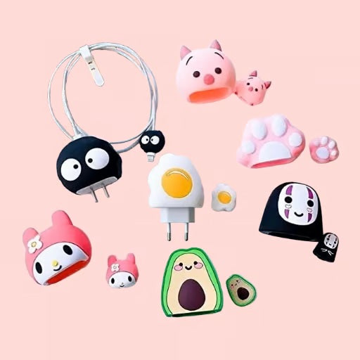 Winnie the Pooh charger case & protector Cable APPLE IPHONE SILICON CASE Winnie the Pooh charger Case
