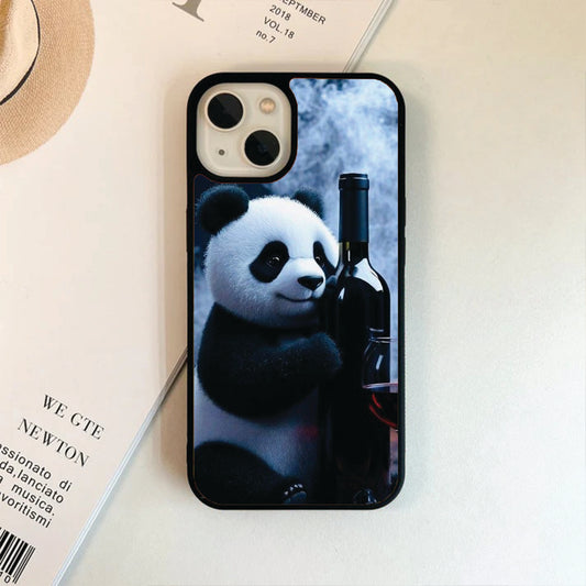 Whiskey Panda Glass Case / Cover