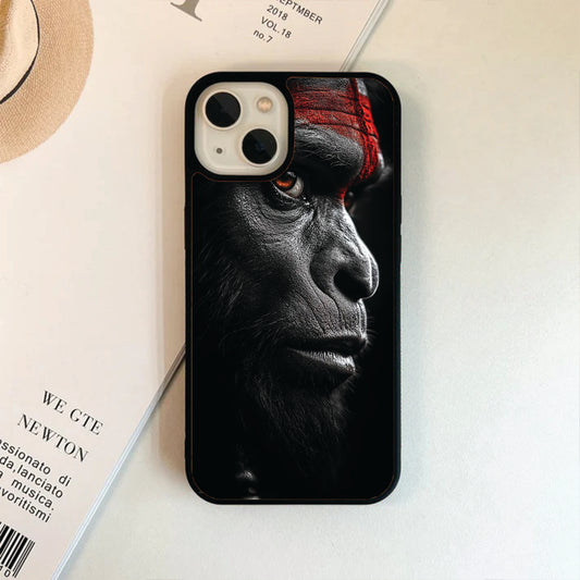 Unique Hanuman Themed Glass Case / Cover