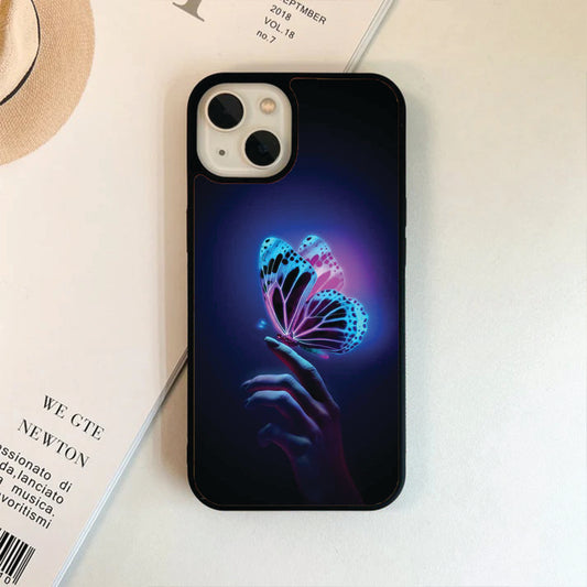 Cute Butterfly Glass Case / Cover