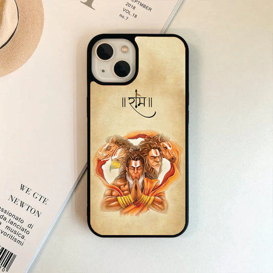 Hanuman Roop Ram Glass Case / Cover